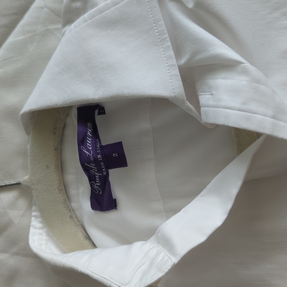 Ralph Lauren Purple Label Tops - Ralph Lauren White Button down size 2